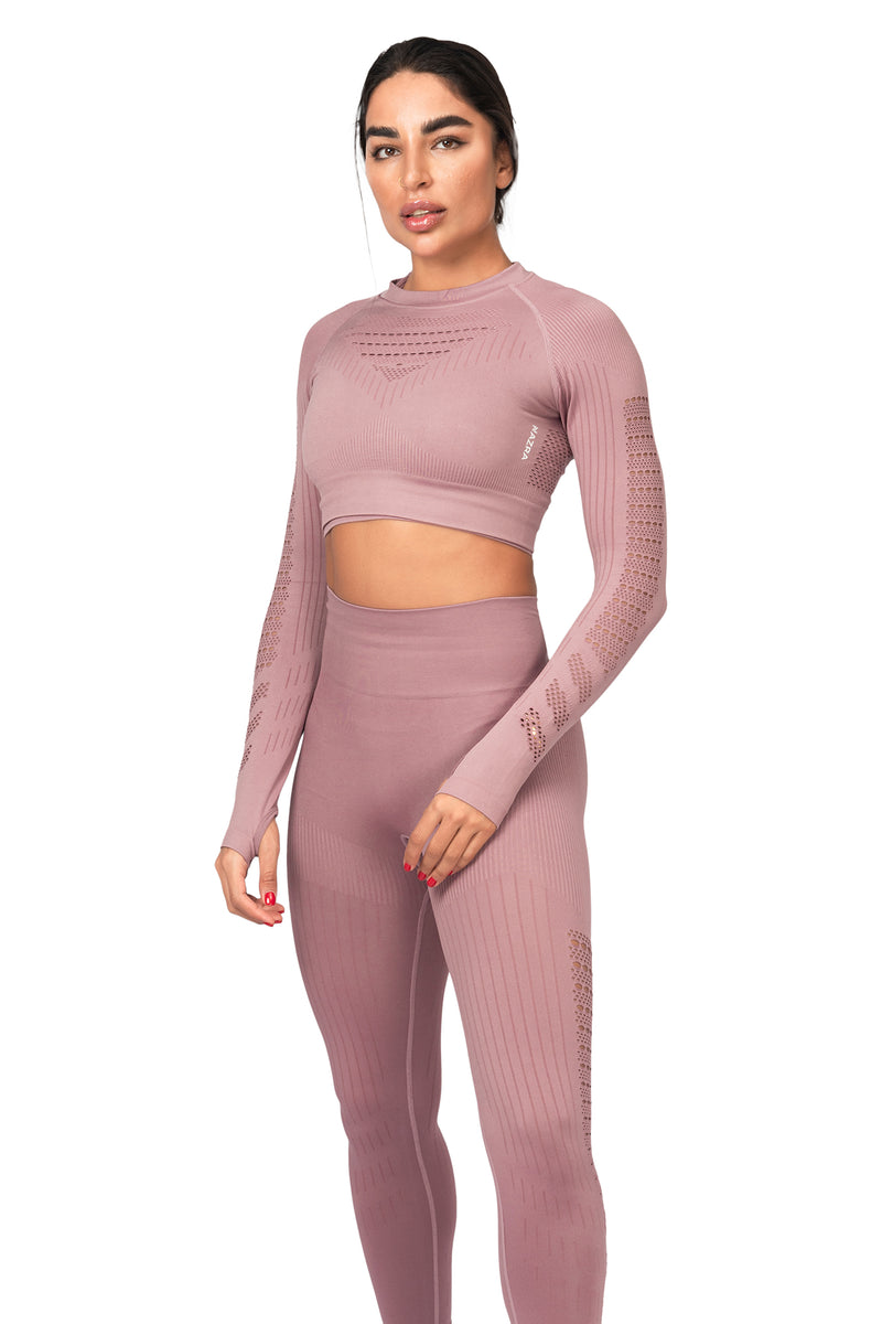 3 PIECE SET PINK - VENTILATED SEAMLESS SUPPORT
